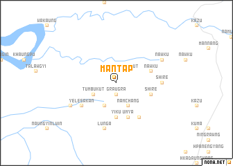 map of Mān Tap