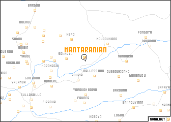 map of Mantaranian