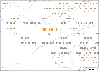 map of Mantari