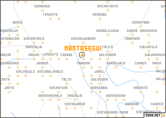 map of Mantasegui