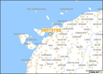 map of Mantata-o