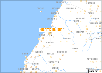 map of Mantauijan