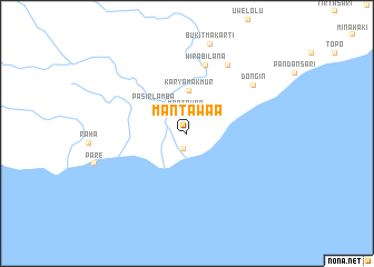 map of Mantawa A