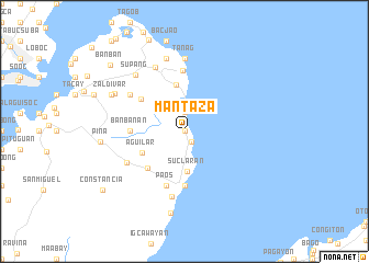 map of Mantaza