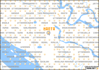 map of Mānta