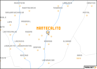 map of Mantecalito