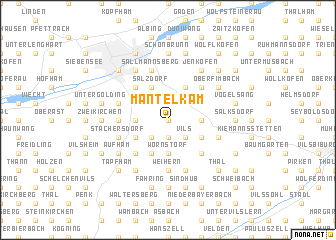 map of Mantelkam