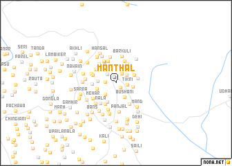 map of Manthal