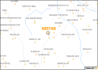 map of Mantha