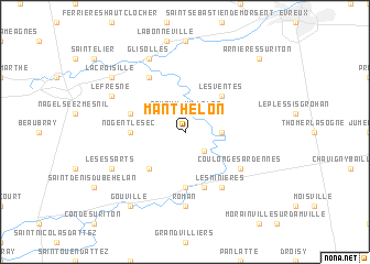 map of Manthelon