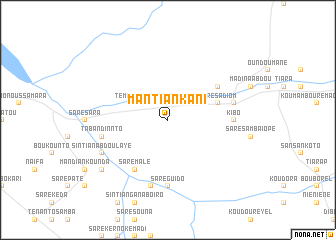 map of Mantiankani