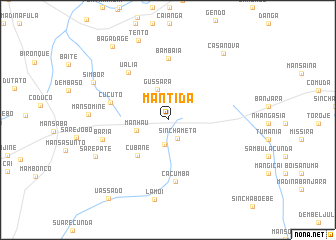 map of Mantida