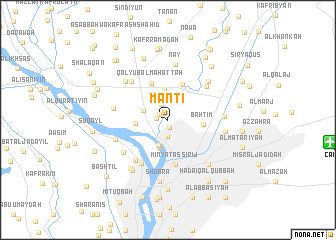 map of Manţī