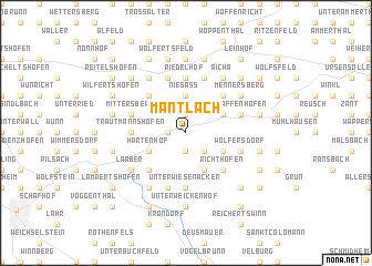 map of Mantlach