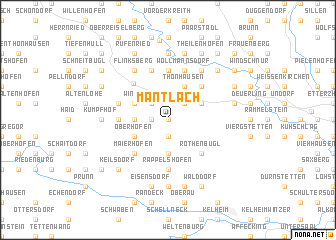 map of Mantlach