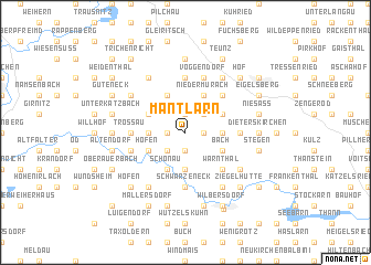 map of Mantlarn