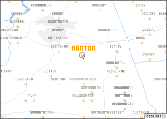 map of Manton