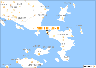 map of Mantoujiao