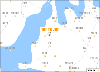 map of Mantoura