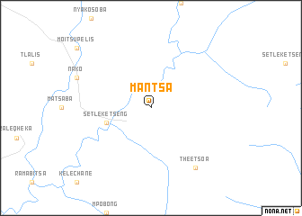 map of Mantsa