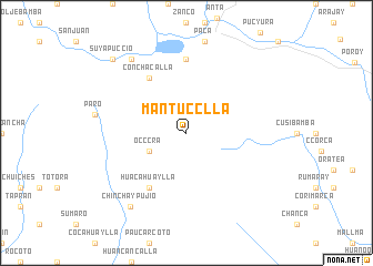 map of Mantucclla