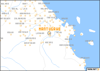 map of Mantugawe