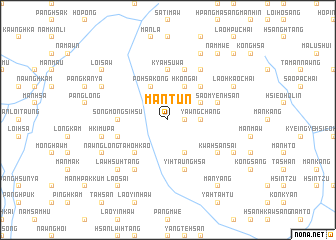 map of Mān Tün