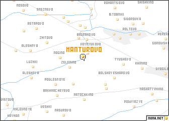 map of Manturovo