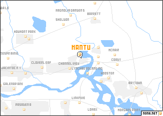 map of Mantu