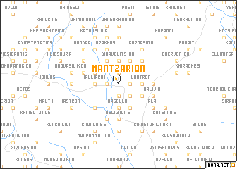 map of Mantzárion