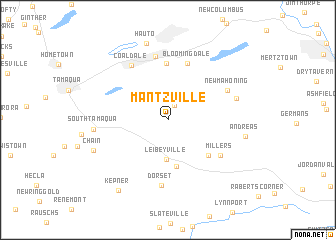 map of Mantzville