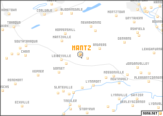 map of Mantz