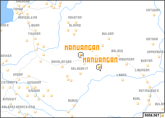 map of Manuangan