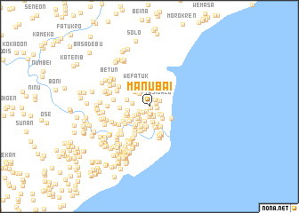 map of Manubai