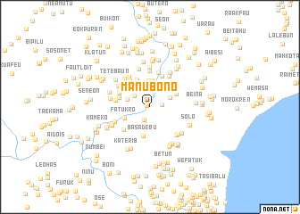 map of Manubono