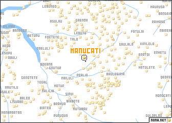 map of Manucati