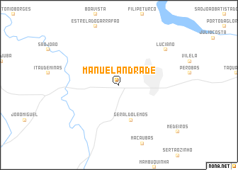 map of Manuel Andrade