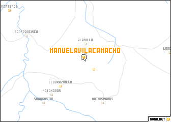 map of Manuel Ávila Camacho