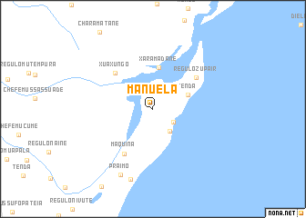 map of Manuela