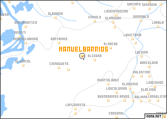 map of Manuel Barrios