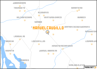 map of Manuel Caudillo
