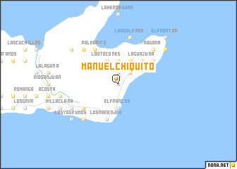 map of Manuel Chiquito