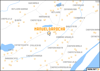 map of Manuel da Rocha