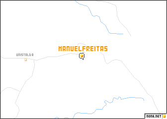 map of Manuel Freitas