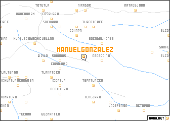 map of Manuel González