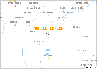 map of Manuel Herrera