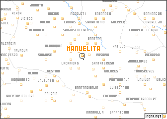 map of Manuelita