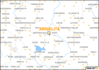 map of Manuelita