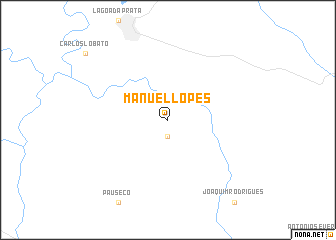 map of Manuel Lopes