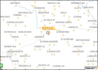 map of Manuel